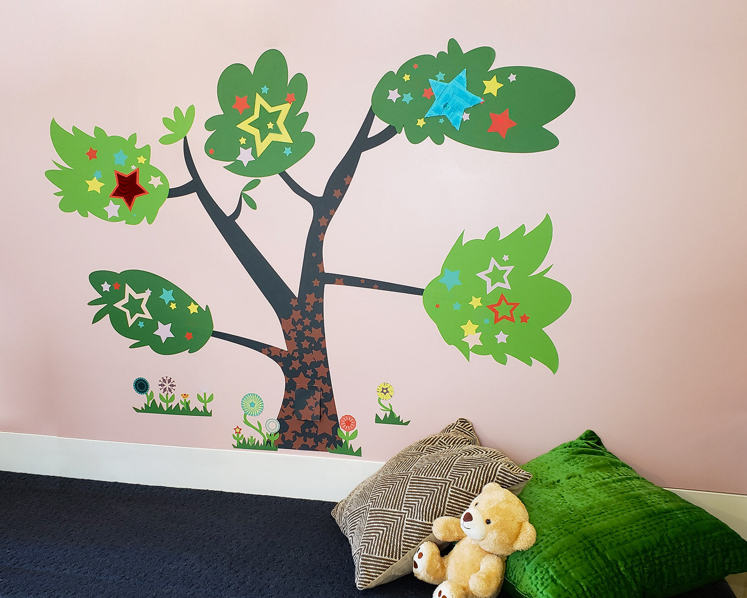Forest Sensory Wall Elements Panel