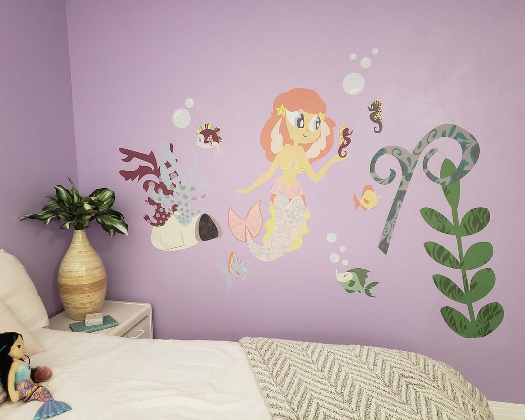 UNDER THE SEA PINK MERMAID